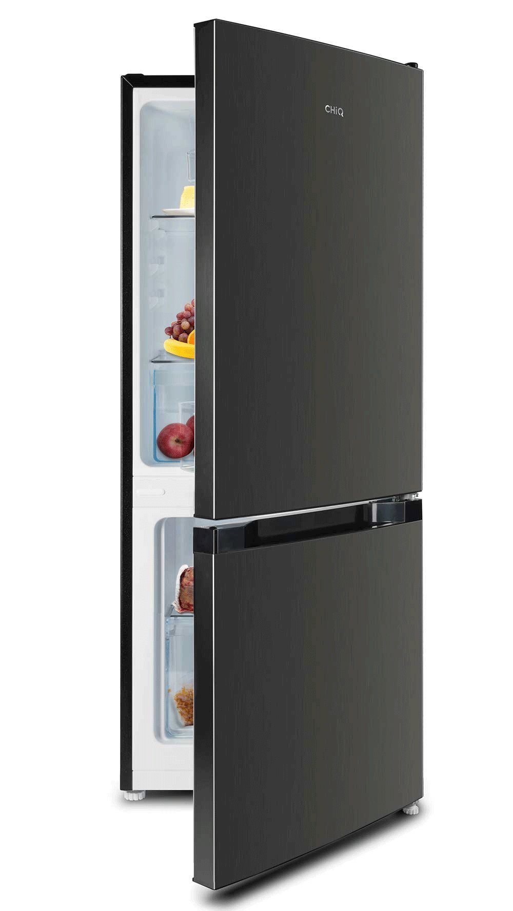 CHiQ Kühl-/Gefrierkombination CBM117L42, 114 cm hoch, 47 cm breit, 117L Kühlschrank,12 Jahre Garantie auf den Kompressor,Low-frost