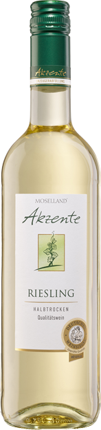 Moselland-Akzente Riesling halbtrocken