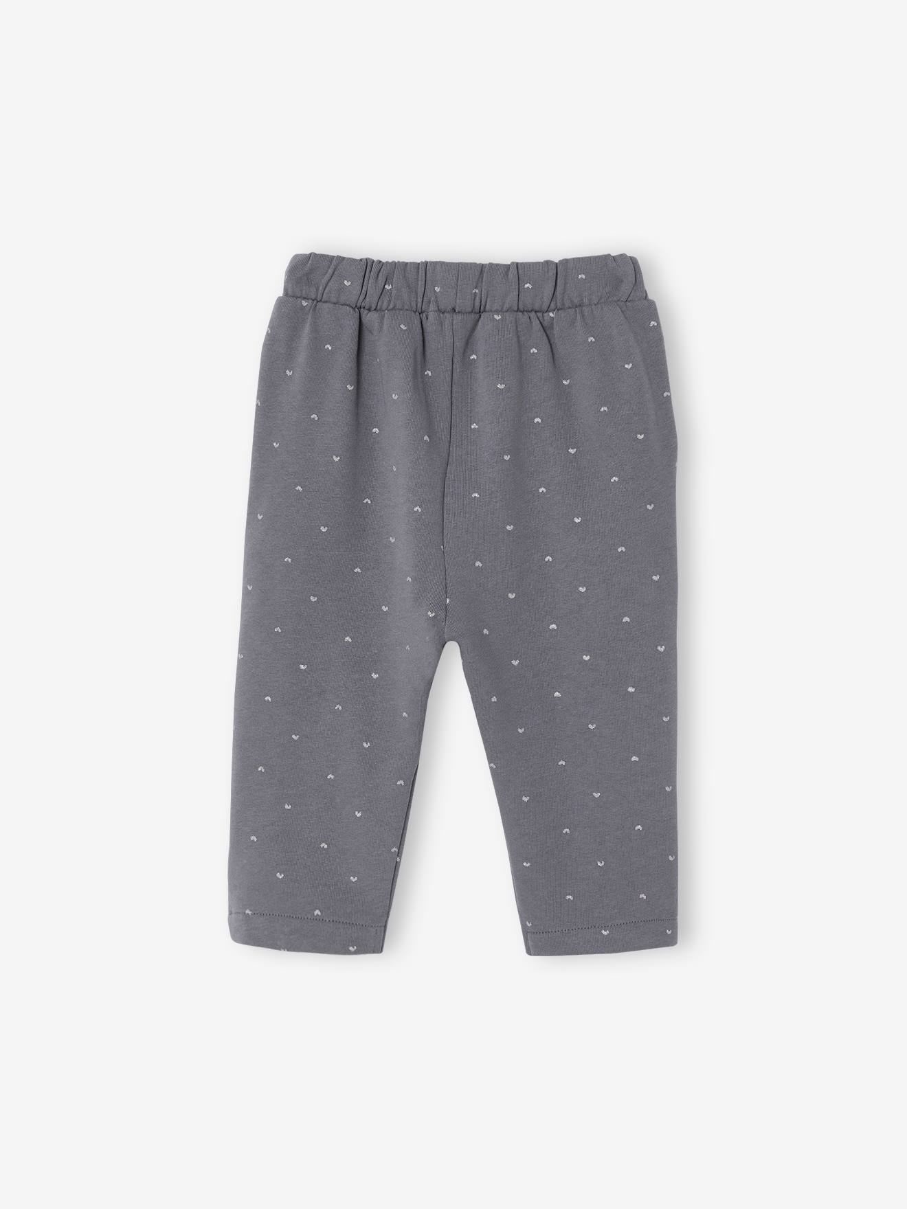 Vertbaudet Mädchen Baby Sweathose - graublau