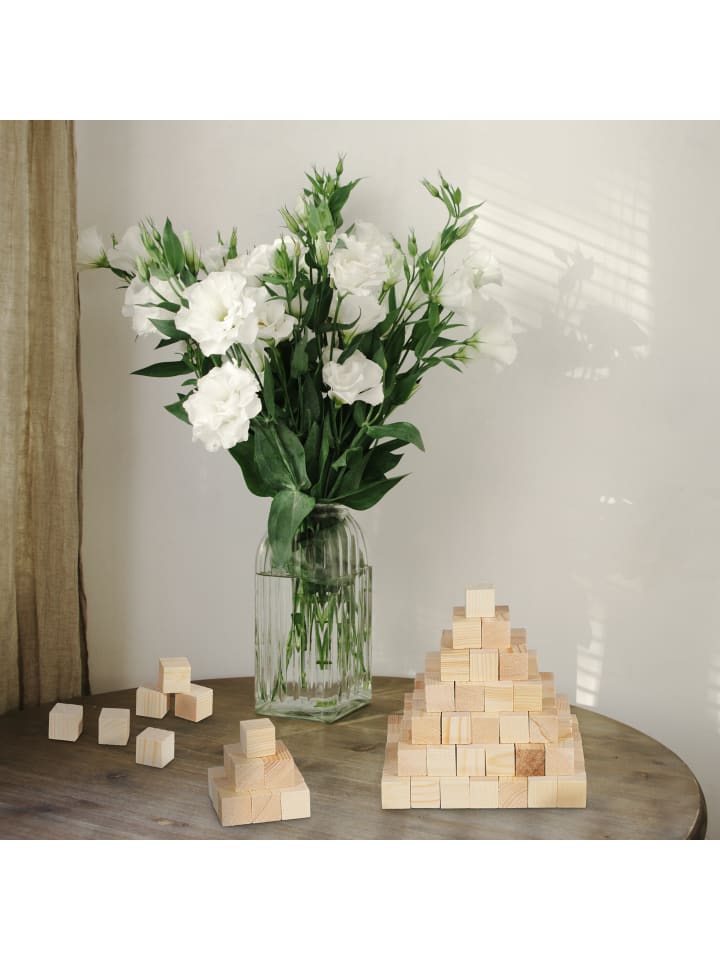 relaxdays 160 x Holzwürfel - 2cm günstig kaufen onesize