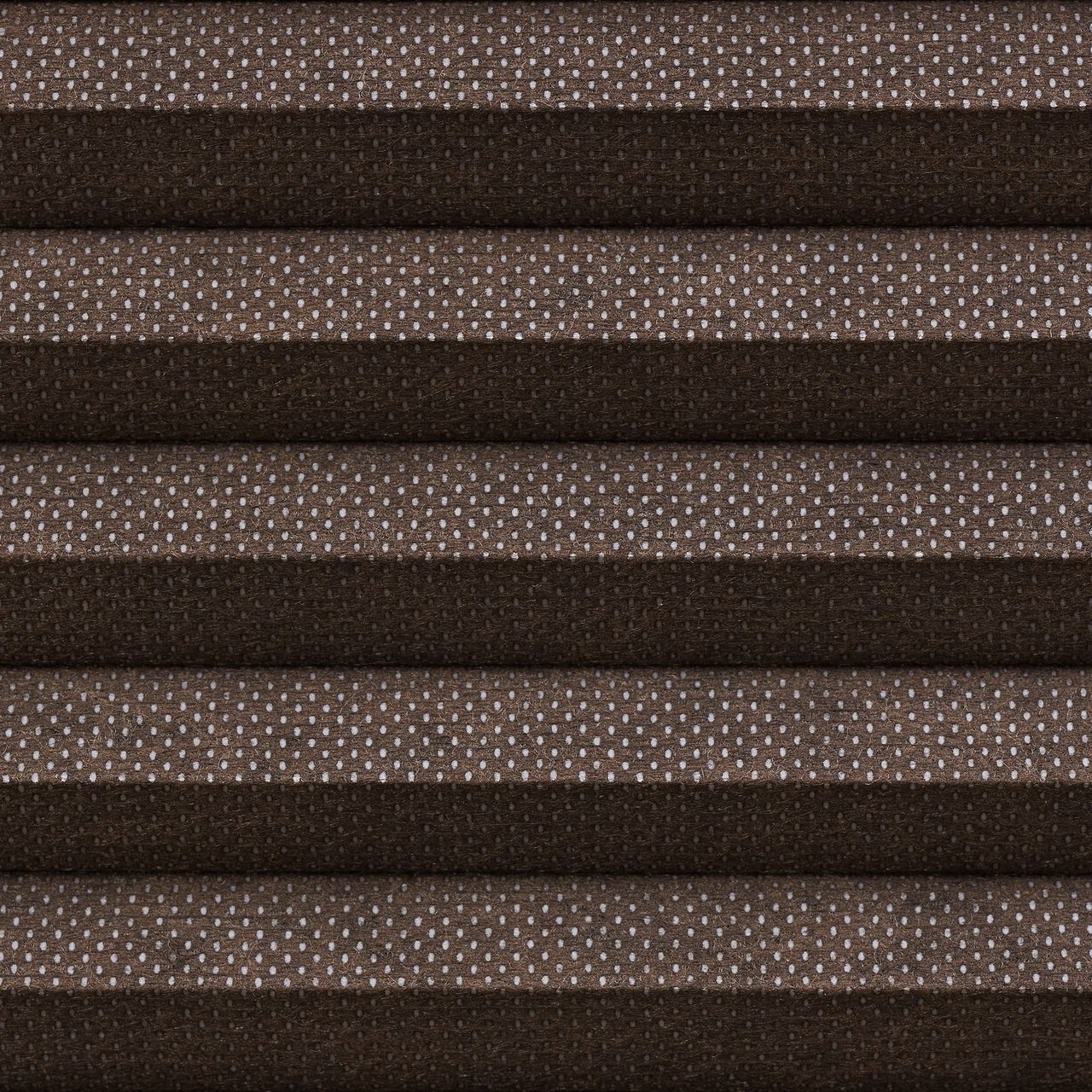 Bella Casa Thermo Klemmfix-Plissee, Wabenplissee, 130 x 60 cm, Mocca