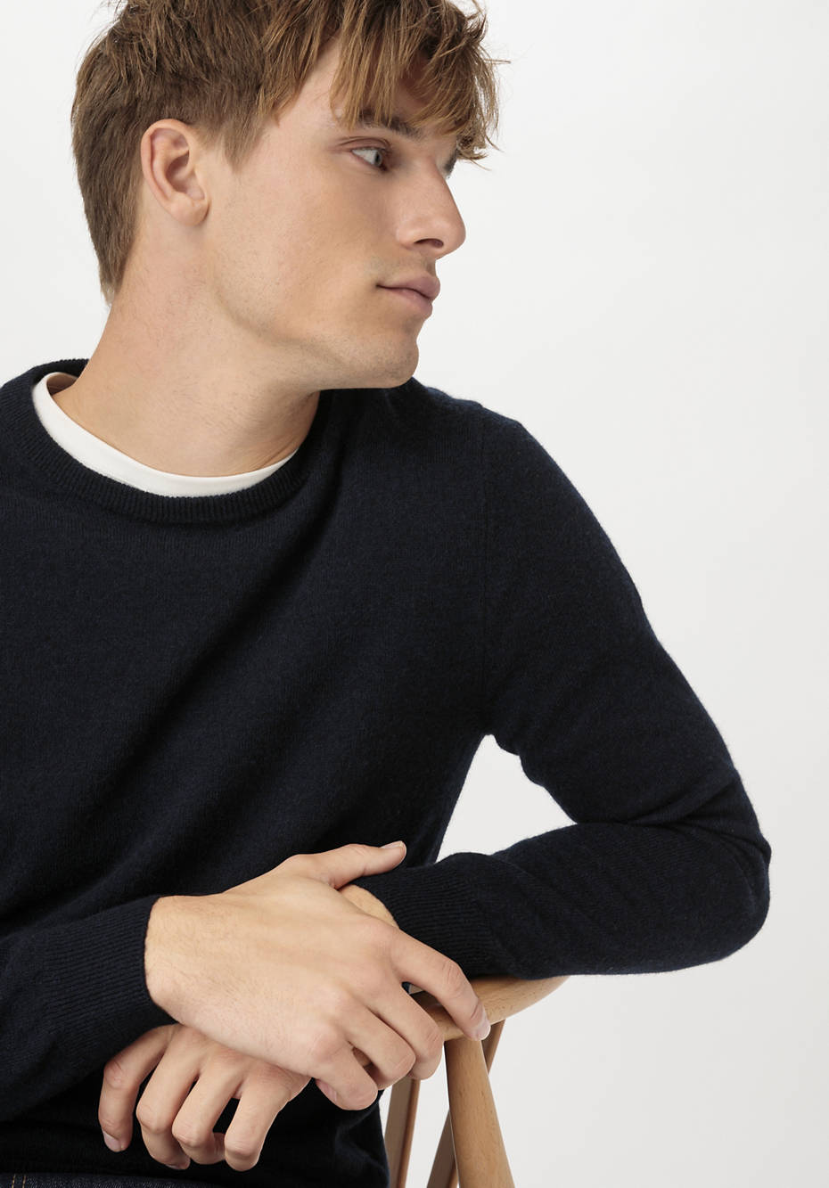 FTC X HESSNATUR Pullover aus reinem Kaschmir