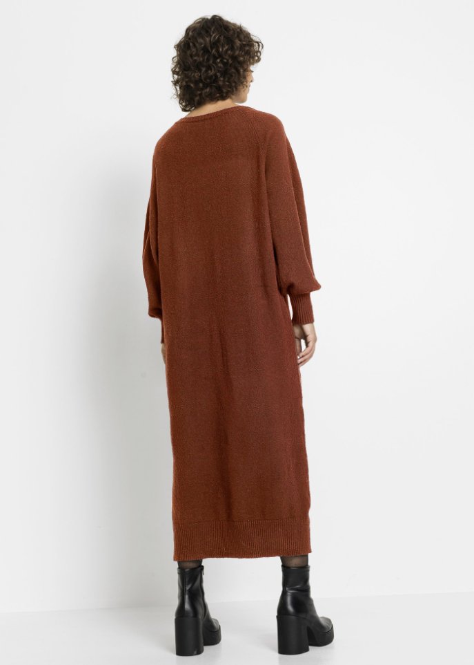 Oversized Strickkleid