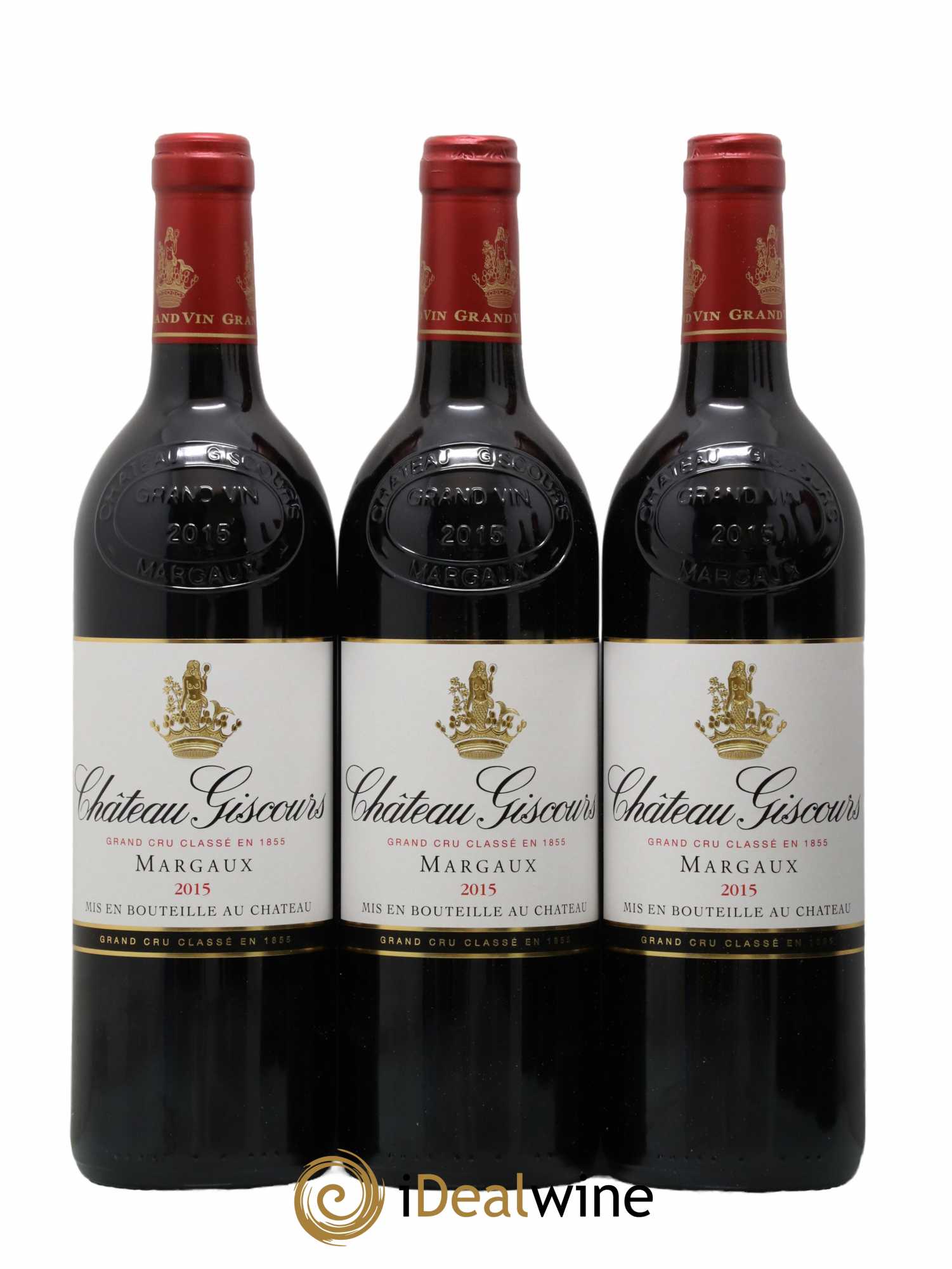 Château Giscours 3ème Grand Cru Classé  2015 - Lot de 6 Bouteilles