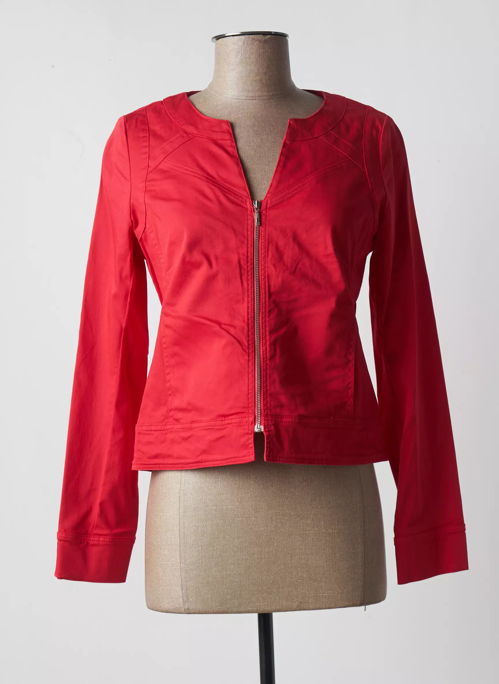 Paul Brial Vestecasual Femme couleur rouge