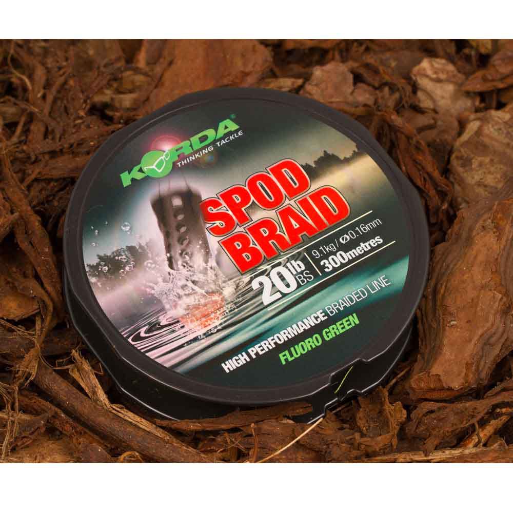 Tresse carpe kordan spod-punottu siima 20 paunaa 0,16 mm 300 m
