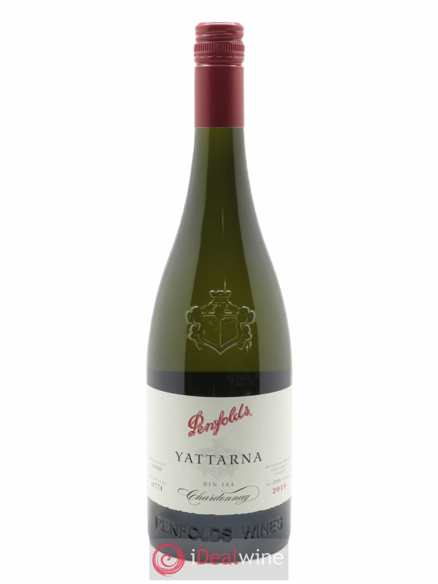 South Australia Penfolds Wines Yattarna Chardonnay  2019 - Lot de 1 Bouteille