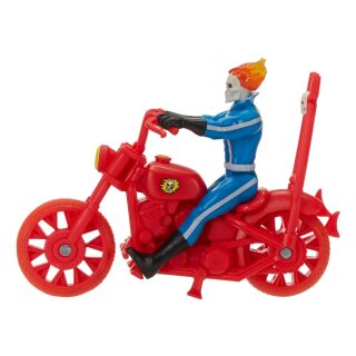 Marvel Legends Retro Collection Actionfigur mit Fahrzeug - Ghost Rider