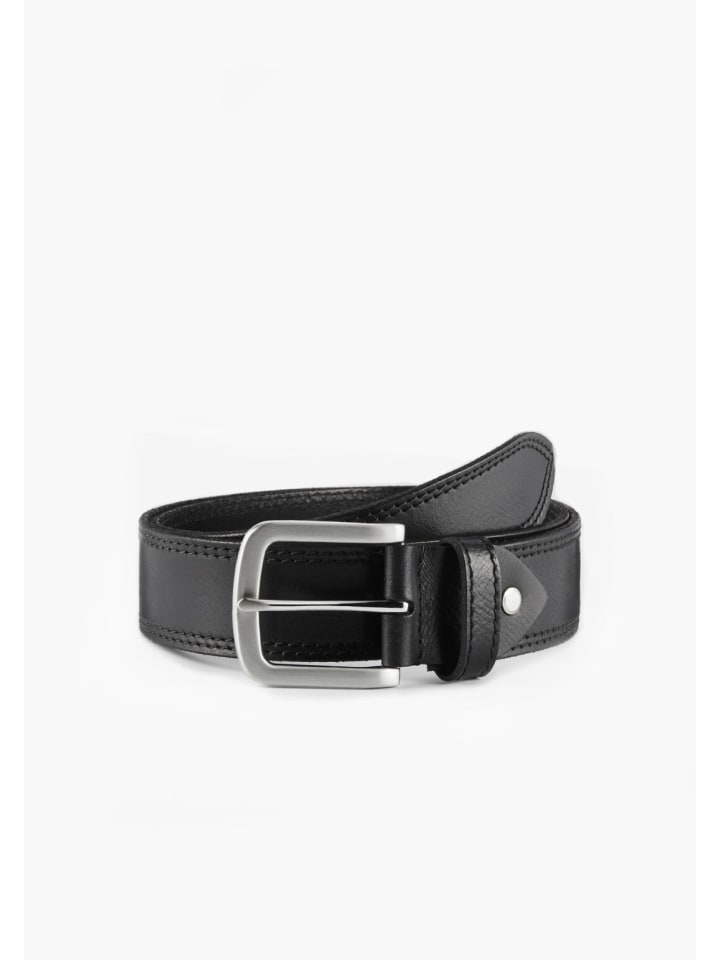 Paddock's Ledergürtel in schwarz günstig kaufen