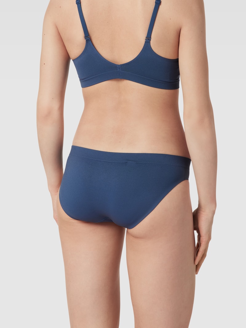 Slip mit elastischem Bund in ozean blau