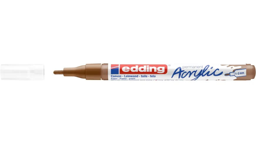 edding Acrylmarker 5300 fein haselnuss haselnuss