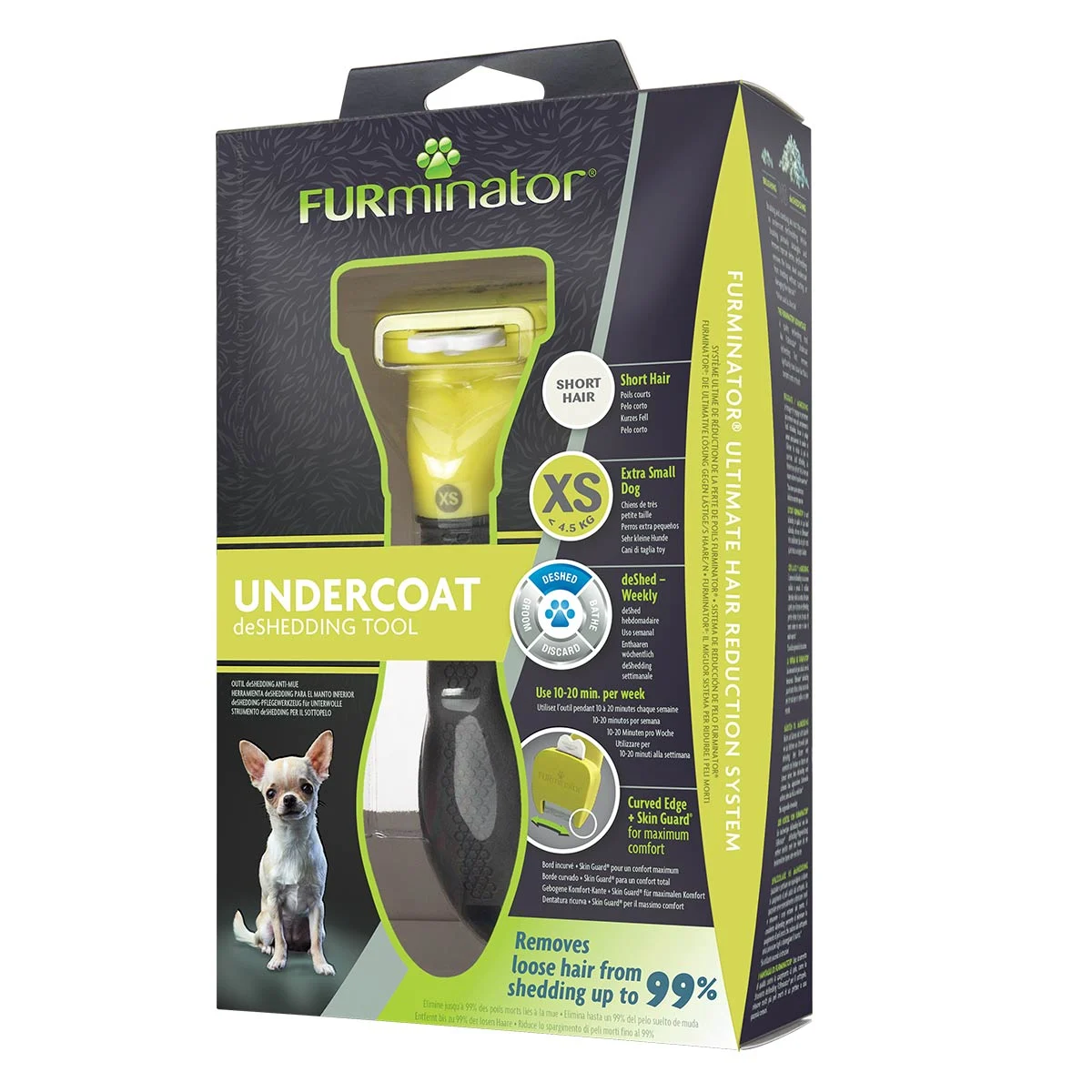 FURminator Hund Kurzhaar Bürste für Unterwolle bei ZooRoyal