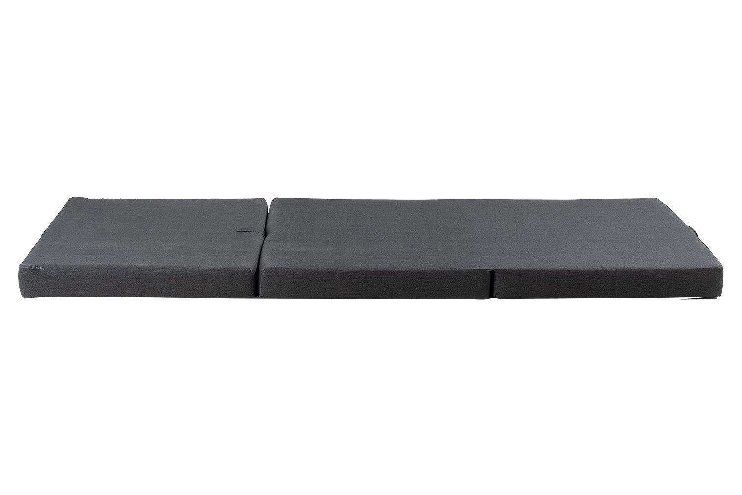 Taschenfederkernmatratze Faltmatratze SAMBO, B 70 cm x L 190 cm, Anthrazit, Sun Garden, 9 cm hoch, Schaumstoff
