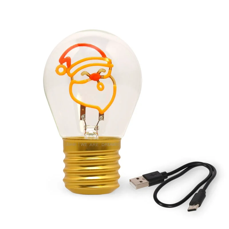 Lámpara de mesa con forma de bombilla - Bulb Fiction