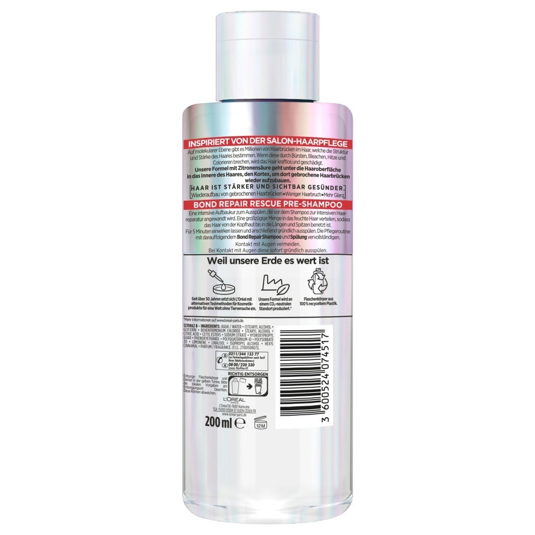 Bond Repair Rescue Pre-Shampoo