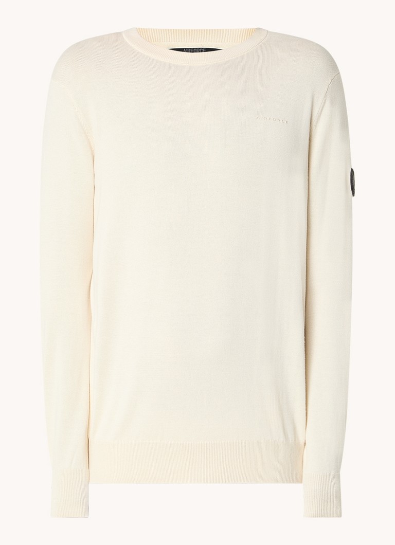 Airforce Fine-knit pullover with logo