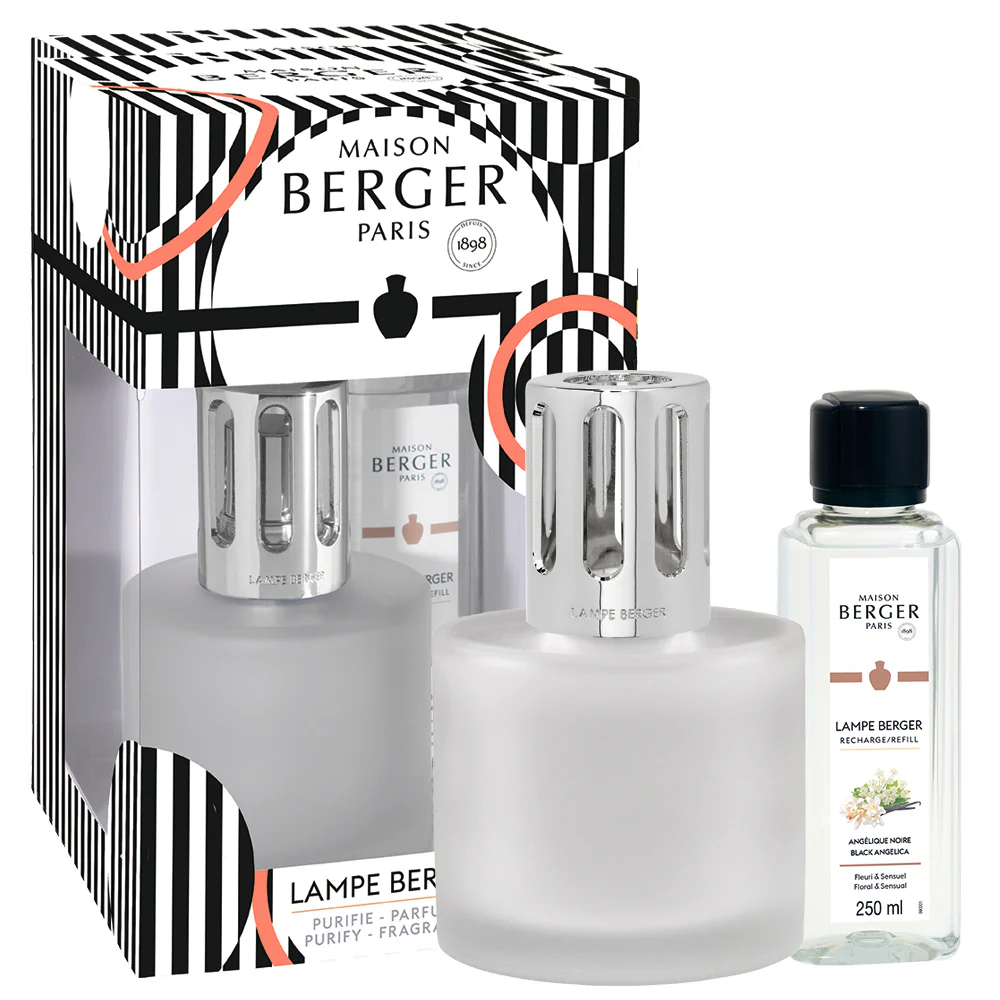 Lampe Coffret Illusion Givrée - Cofanetto con Lampada, Lampada Catalitica
