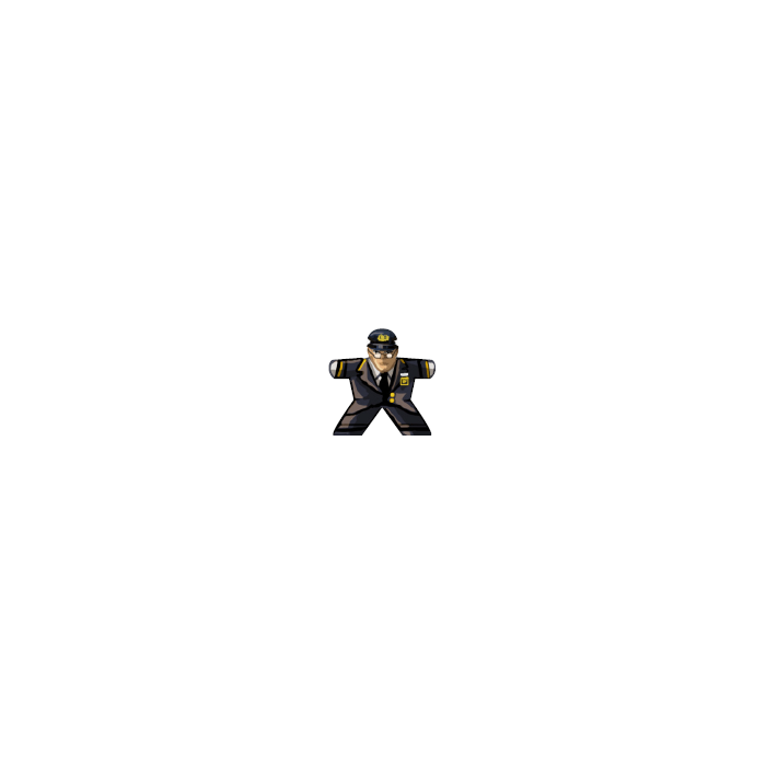 Lokführer 2 (Japan) - Aufkleber für Meeple