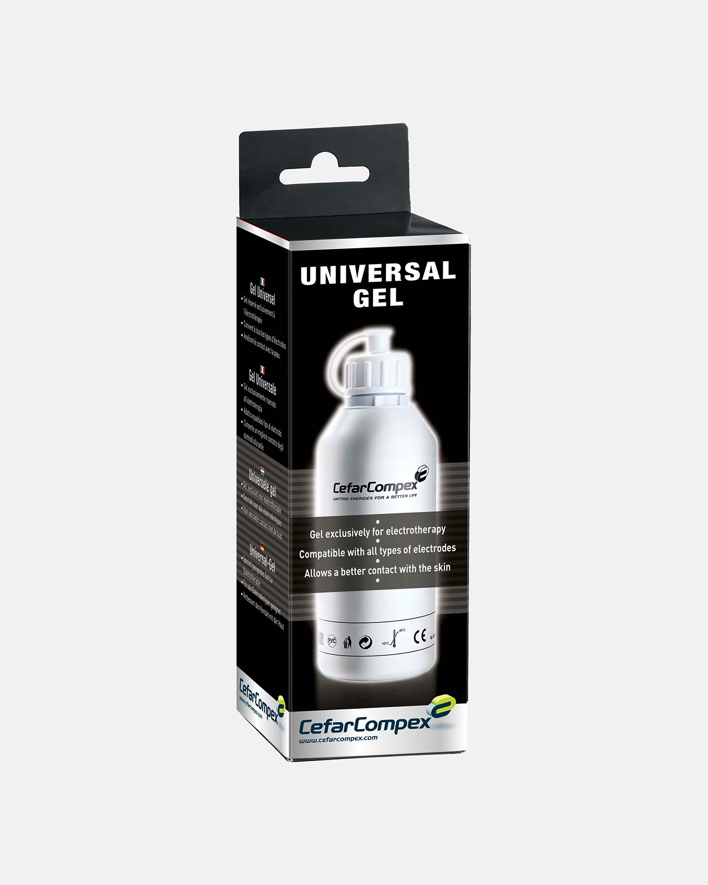 Príslušenstvo k elektrostimulátoru Compex Gel 250ml 602048