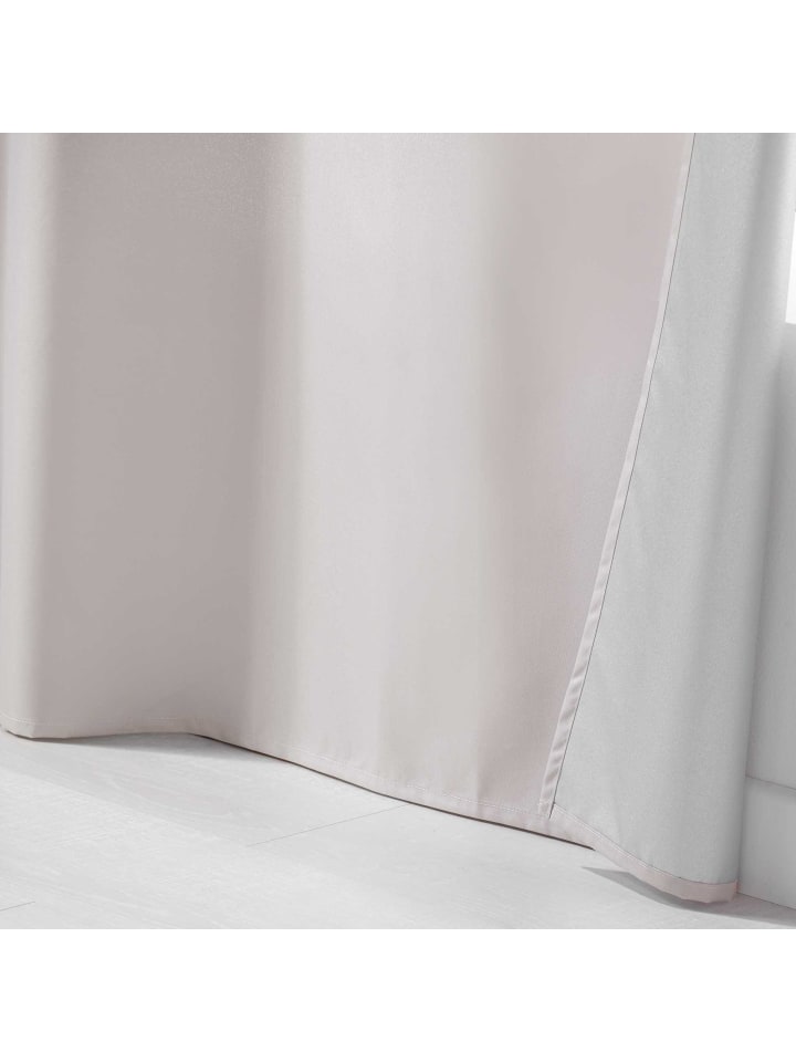 Douceur d’Intérieur Thermo-Verdunklungsvorhang in beige günstig kaufen onesize