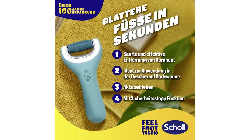 Scholl Velvet Smooth Pro Hornhautentferner elektrisch