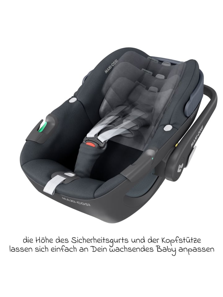 Maxi-Cosi Babyschale Pebble 360 i-Size drehbar ab Geburt - 15 in grau günstig kaufen onesize