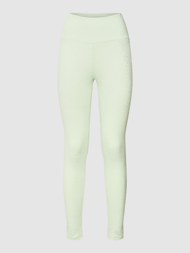Sportleggings mit Strukturmuster Modell 'NEW DANA' in mint