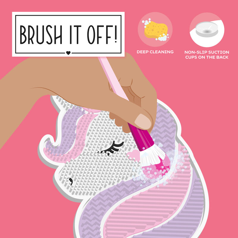 Čistiaca podložka na štetce na make-up - Brush it Off!