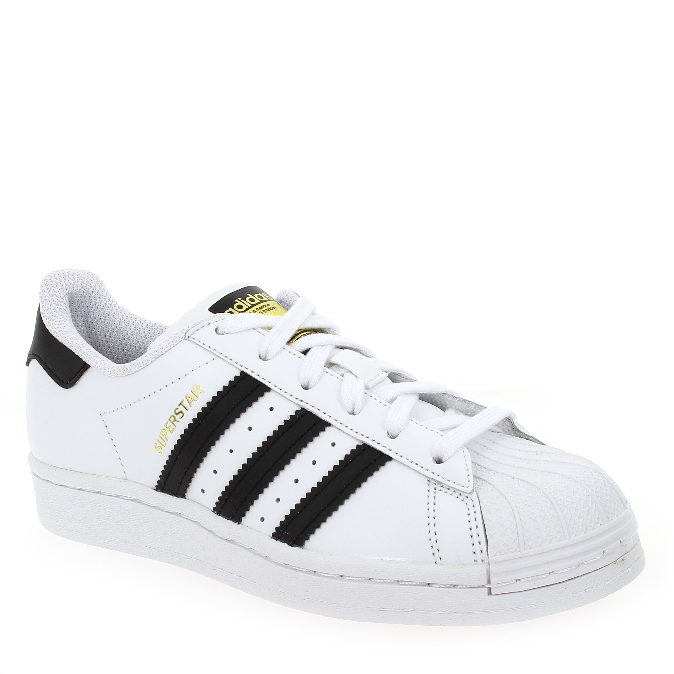 Adidas Originals  SUPERSTAR J - Blanc Noir