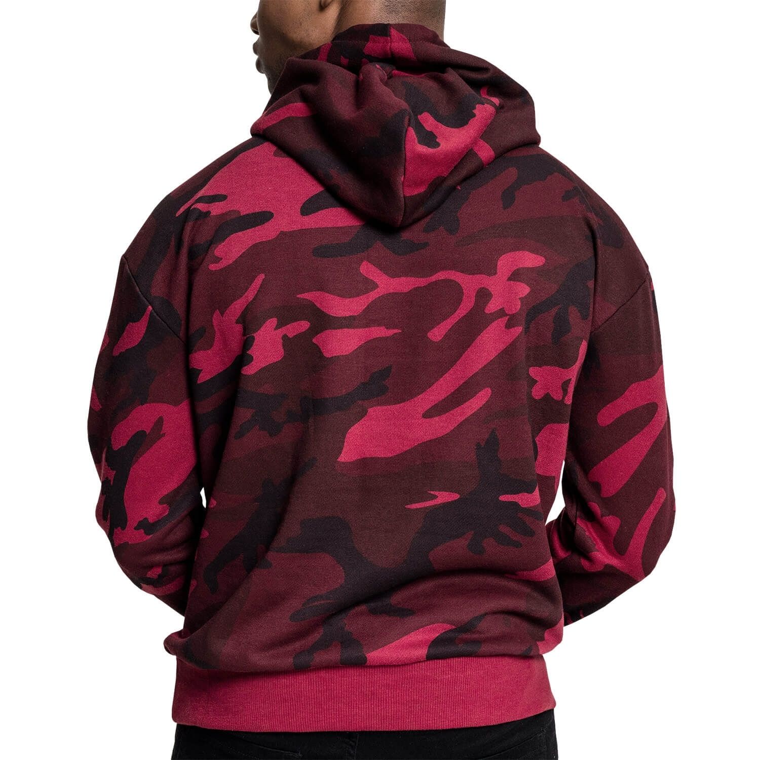 Kapuzenpullover High Neck Camo Hoody