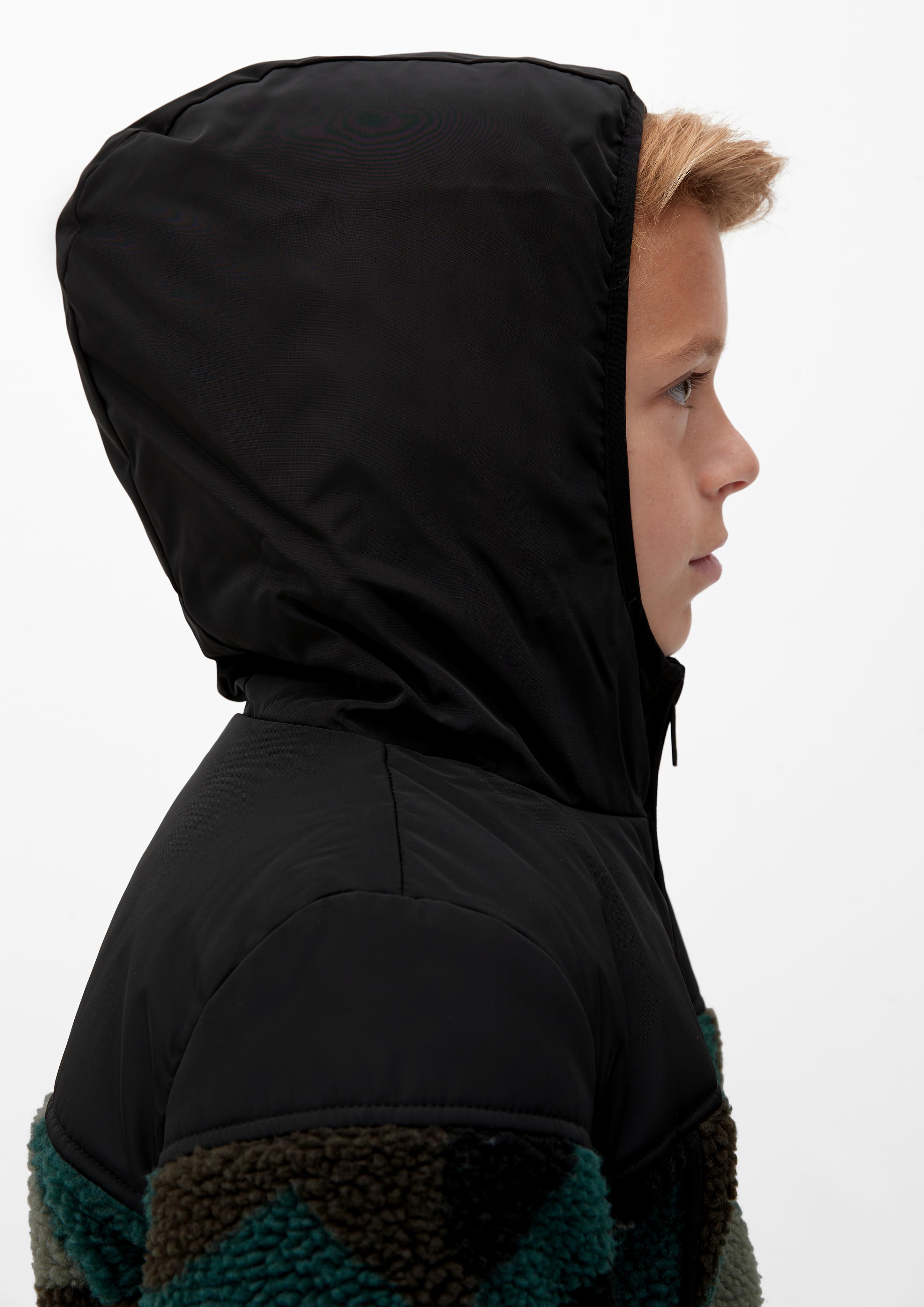 Fleecejacke mit Kapuze  2116548-9999