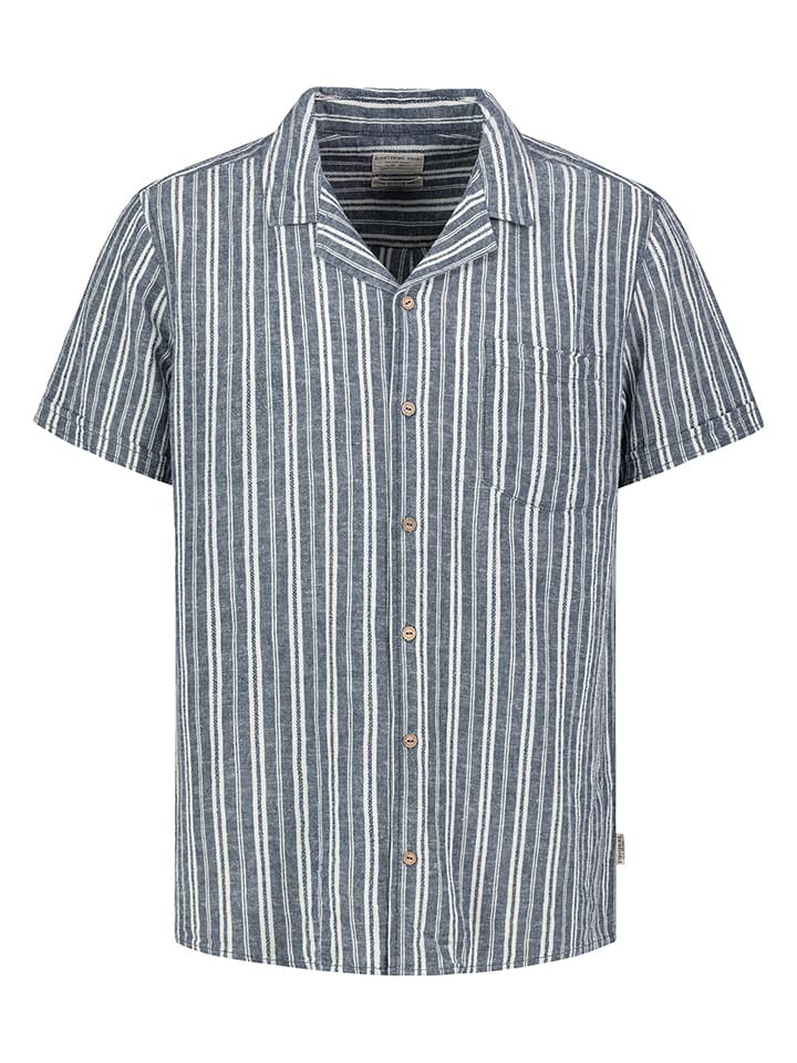 Eight2Nine Hemd - Regular fit - in Dunkelblau günstig kaufen