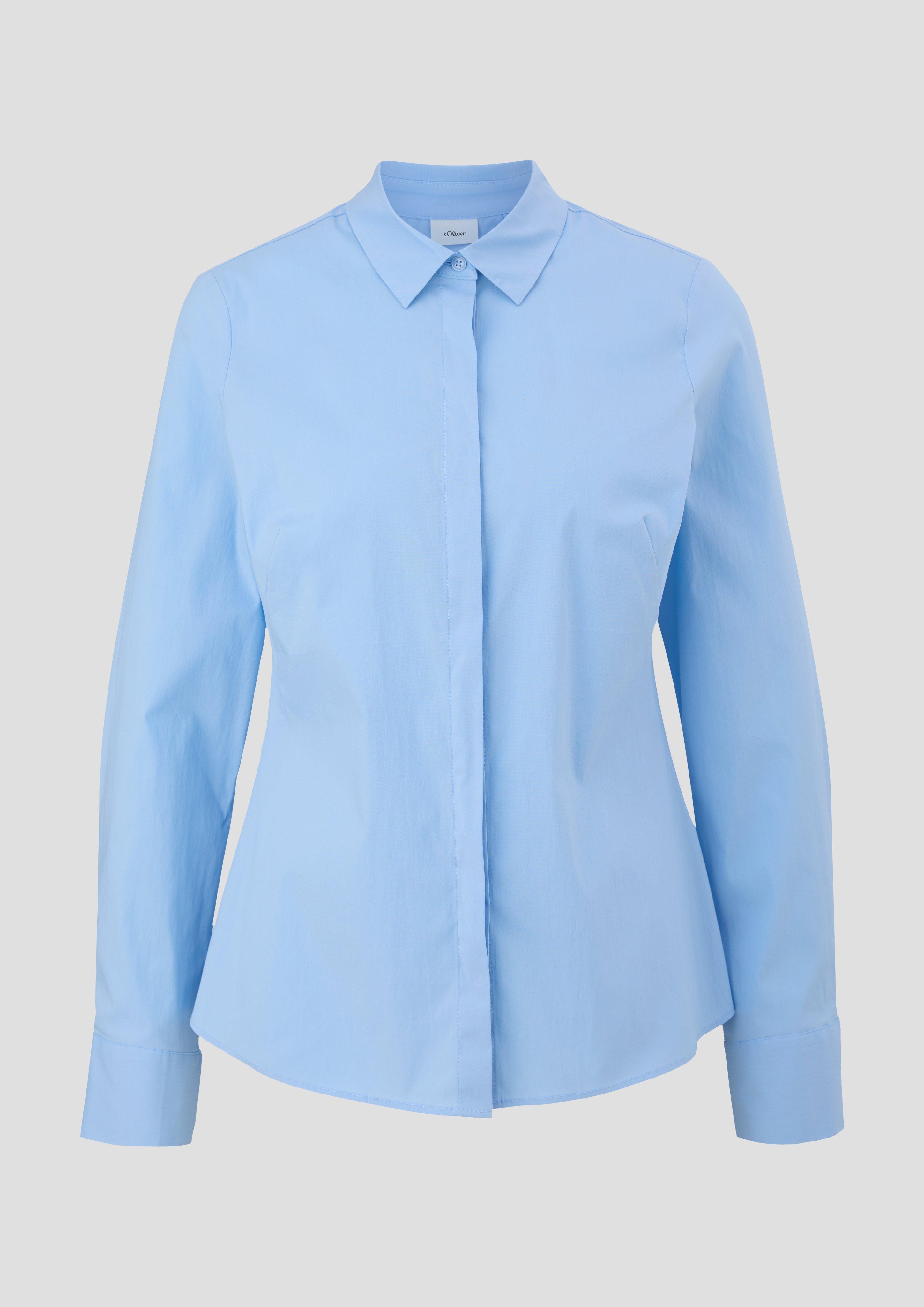 Bluse mit Ziernähten  2135535-5340