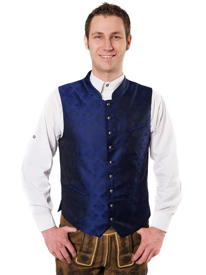 Edelnice Weste Konstantin in blau günstig kaufen