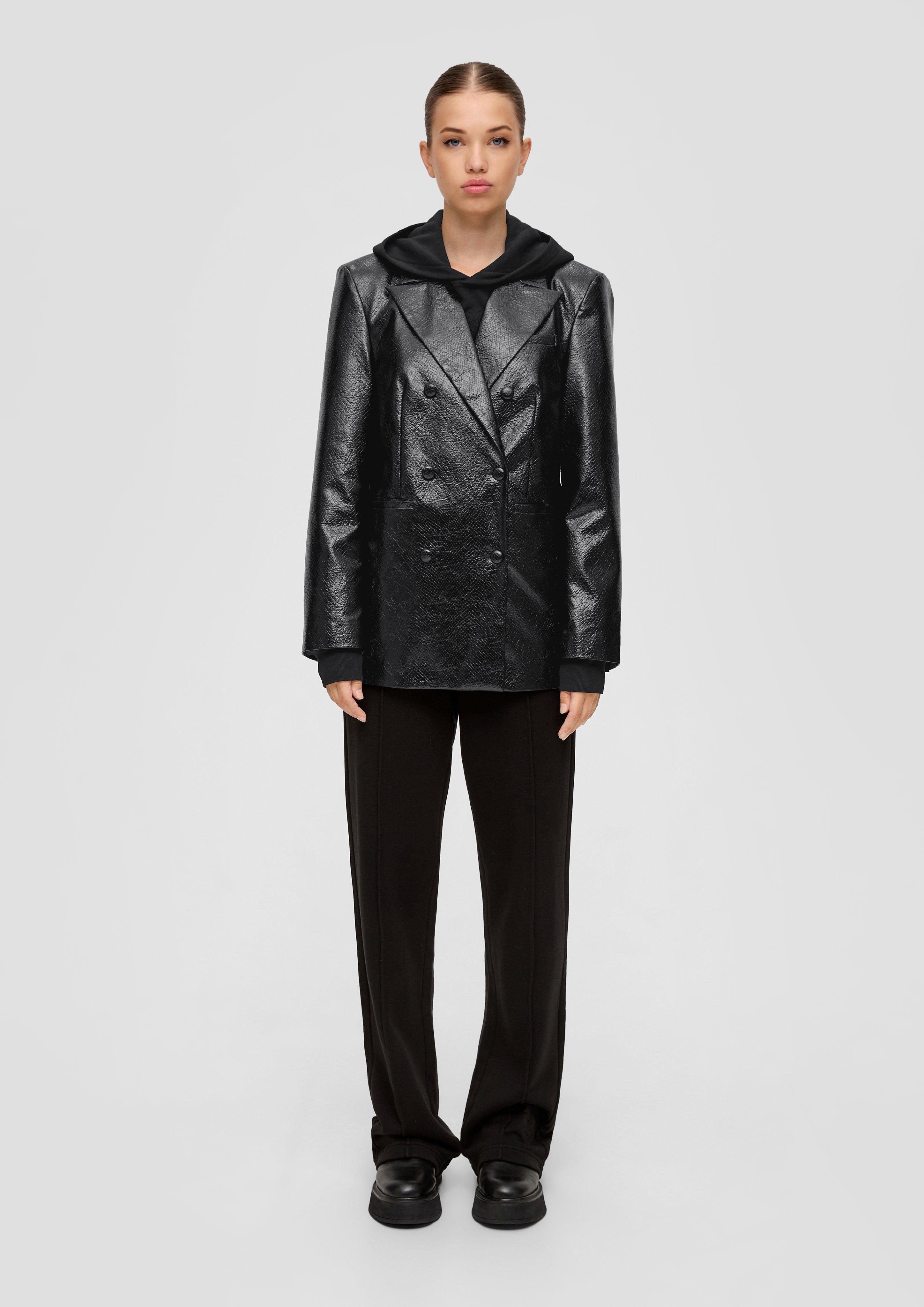 Jacke in Schlangenleder-Optik | QS x ELIF  2134890-9999