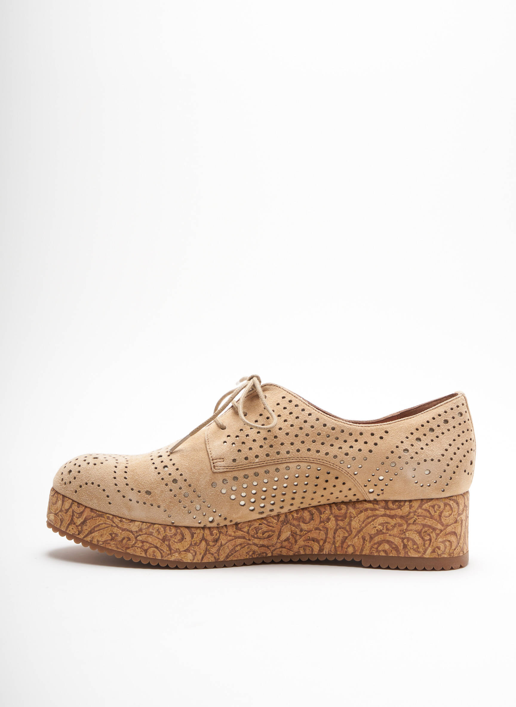 Mam Zelle Derby Femme couleur beige