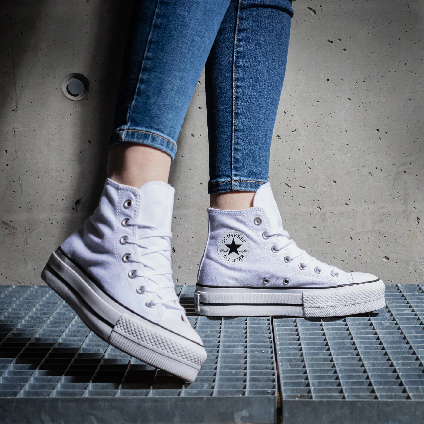CONVERSE ALL STAR LIFT HIGH PLATFORM Weiß
