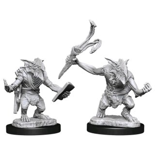 Magic the Gathering Unpainted Miniatures - Goblin Guide & Goblin Bushwhacker