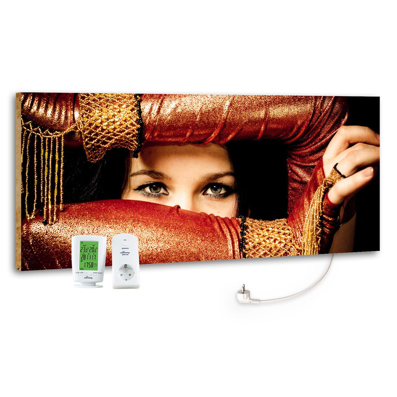 marmony 800W marmony® Infrarot-Heizung Motiv 