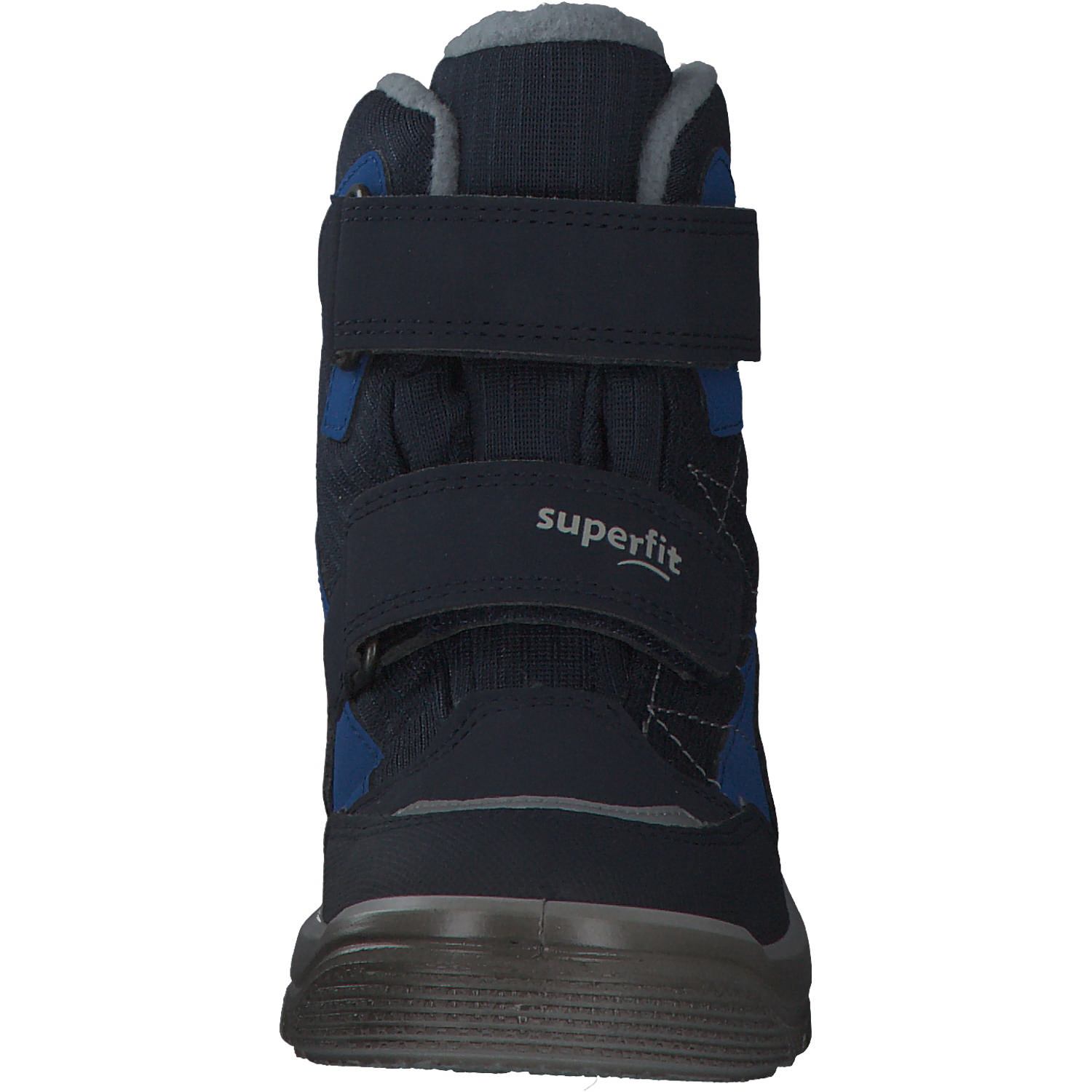 Superfit MARS 09086, Stiefeletten (Kinder), Kinder, Blau/Hellgrau