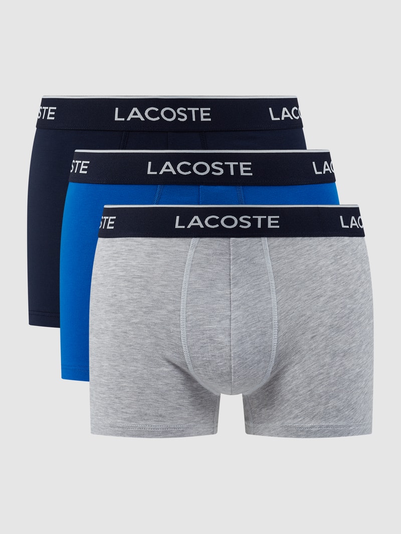 Trunks mit Label-Details im 3er-Pack in blau