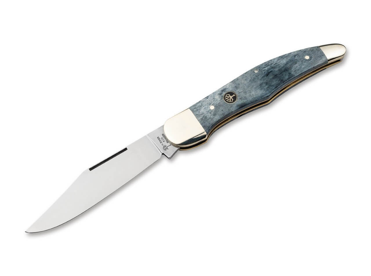Jagdmesser Knochen Grau