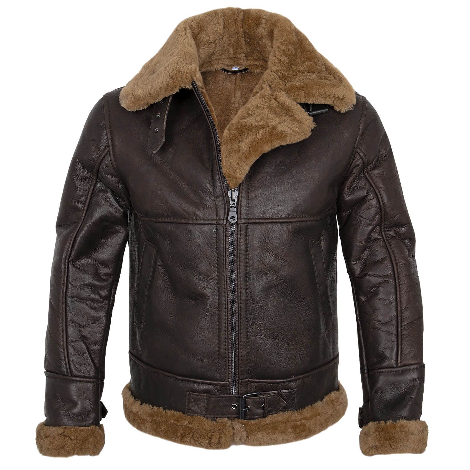 US Bomberjacke B46 Lammfell