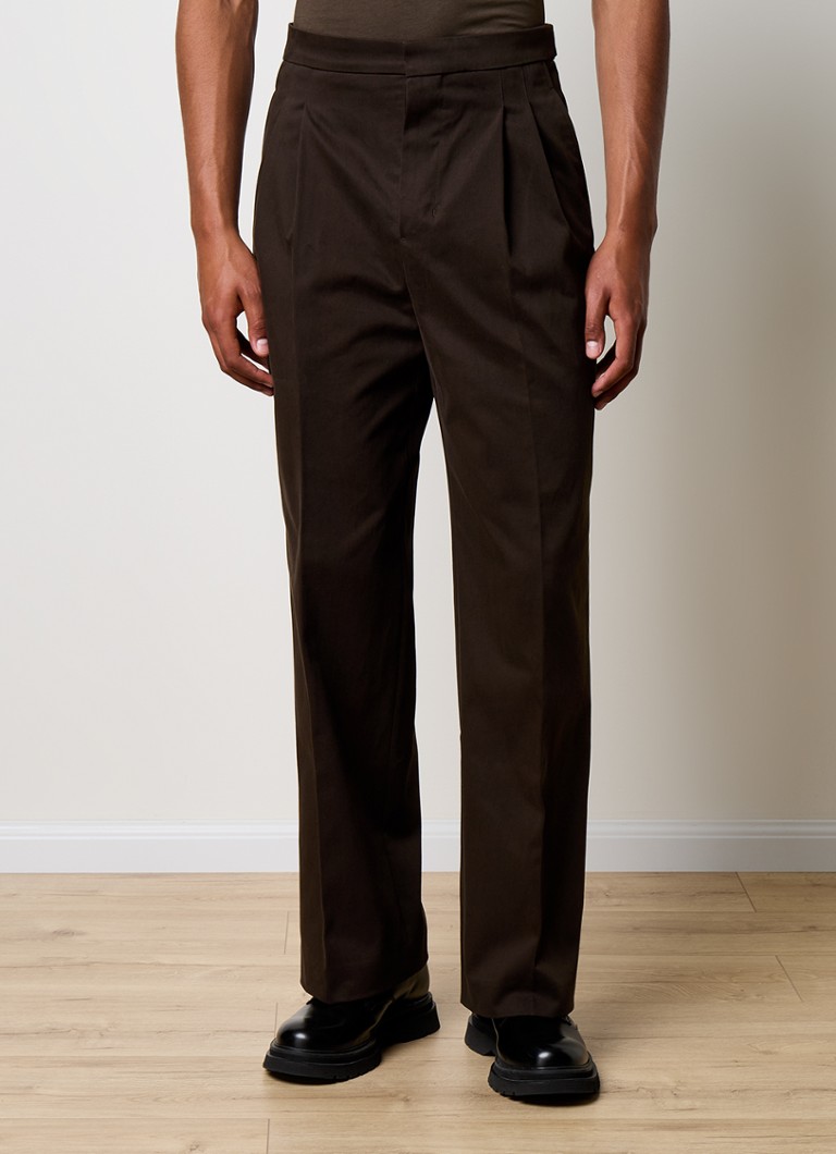 AMI Paris Wide fit trousers with side pockets