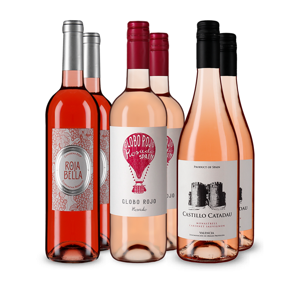Rosés espagnols tendance dans un coffret découverte