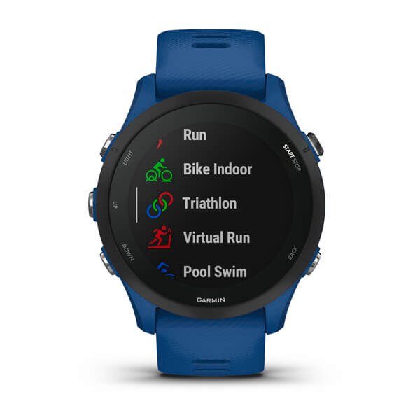 Garmin Forerunner 255 Basic Smartwatch (3,3 cm/1,3 Zoll, Proprietär)