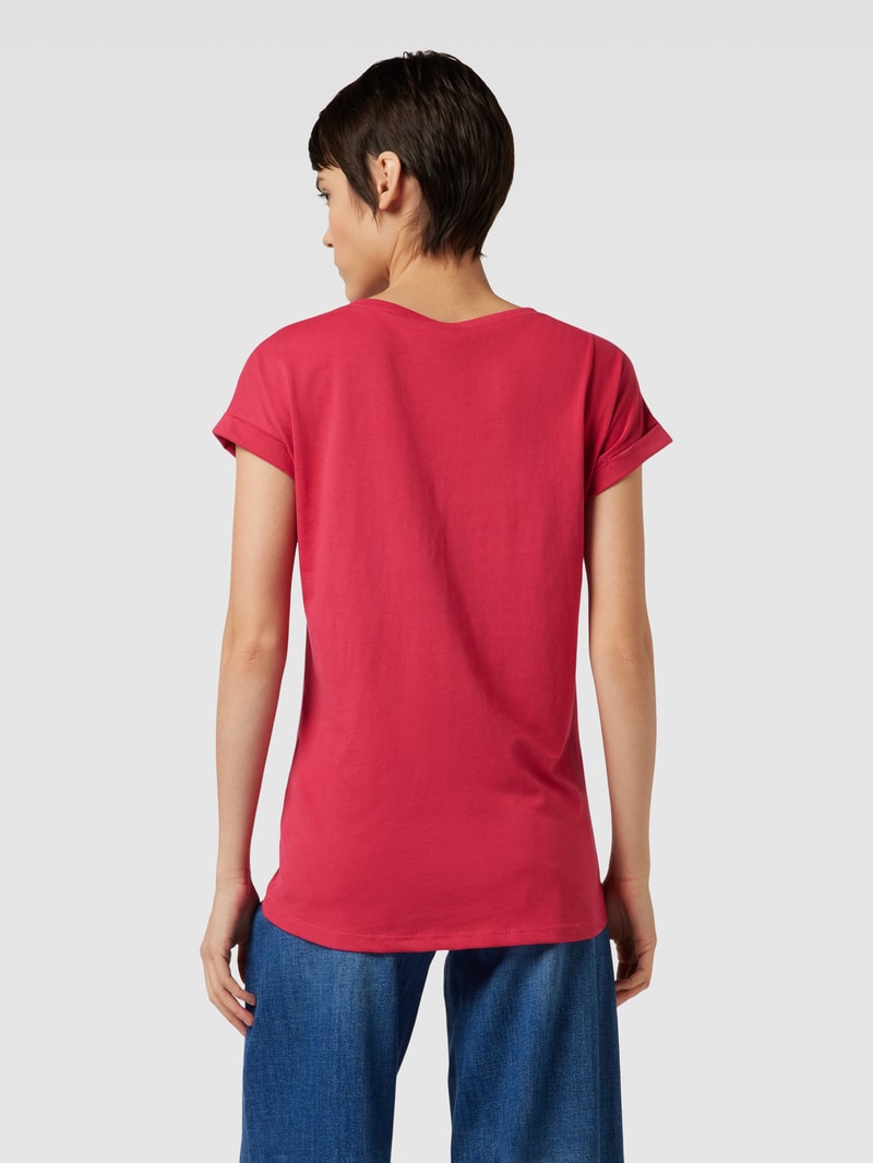 T-Shirt mit Rundhalsausschnitt Modell 'DREAMERS PURE' in rot