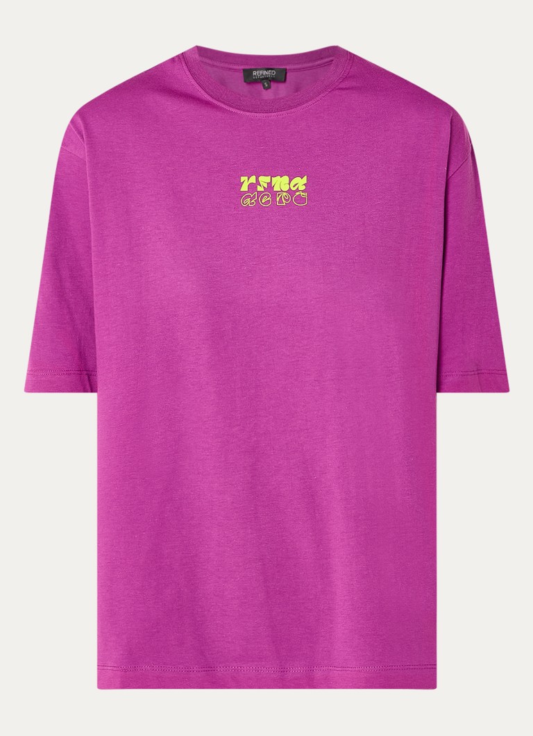 Μπλούζα Refined Department Maggy με λογότυπο και στάμπα στο πίσω μέρος