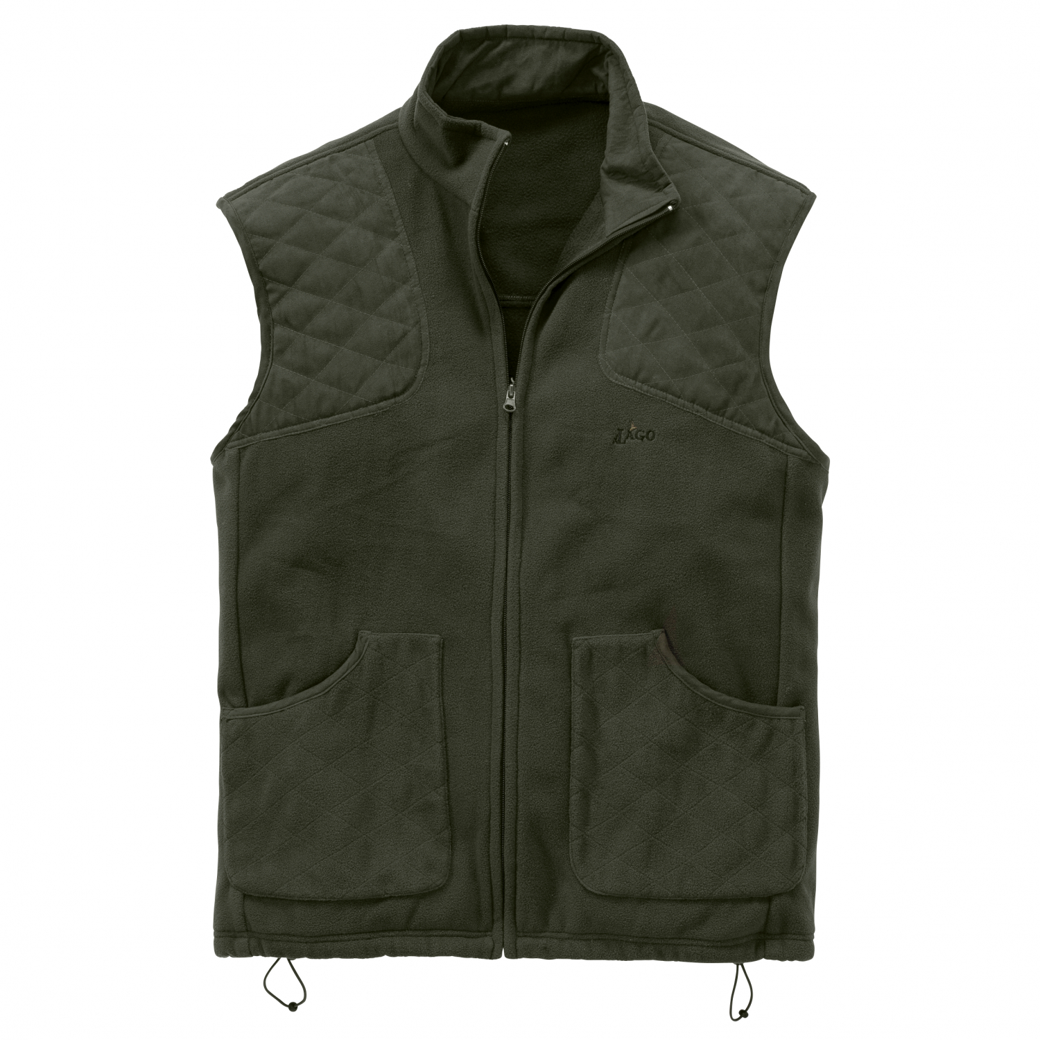 il Lago Prestige Herren Fleeceweste Hunter