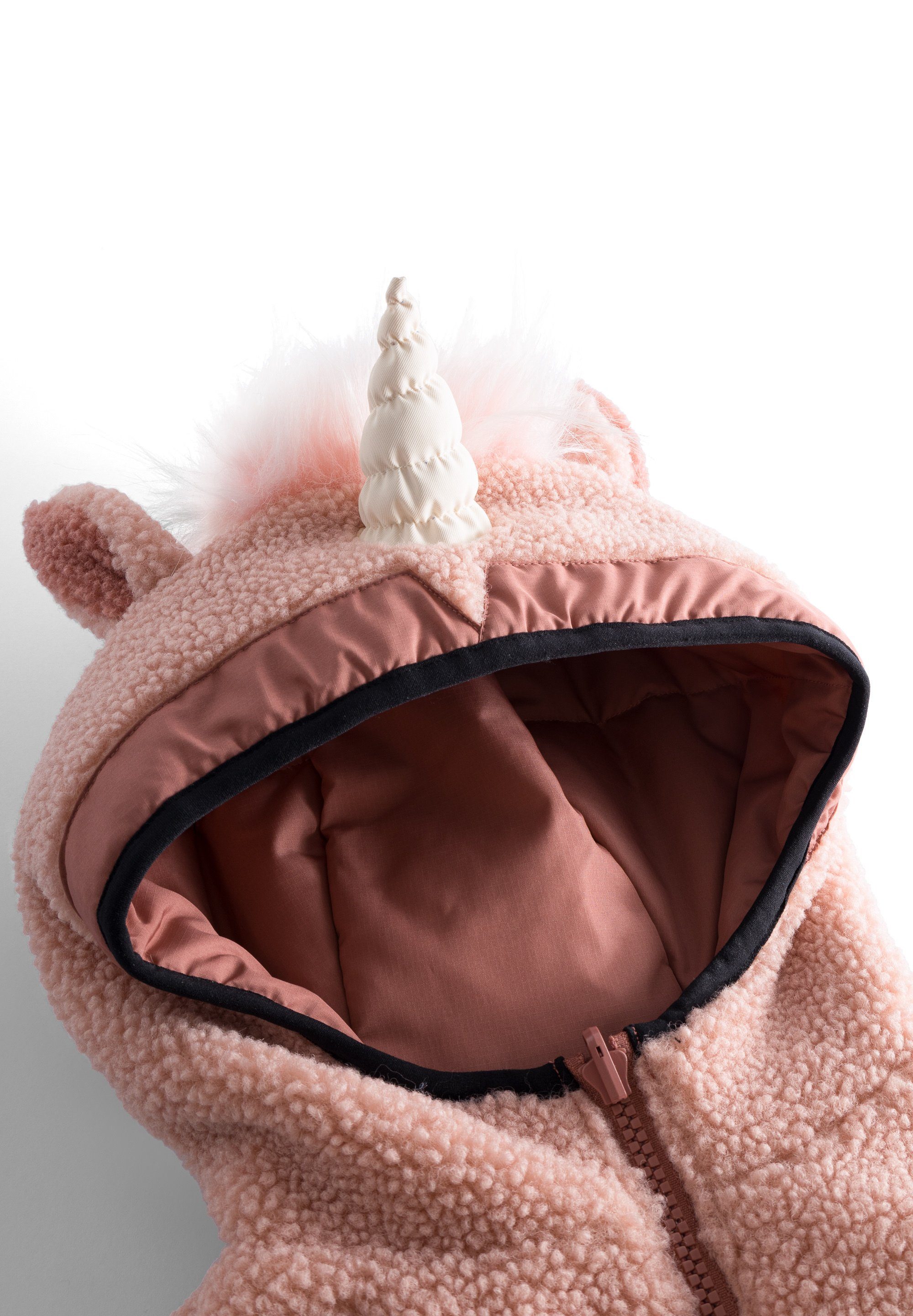 WeeDo Funktionsweste UNIDO Teddy-Fleece und wasserdichter Ripstop aus recyceltem Material